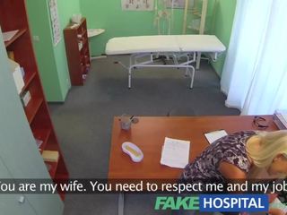 Fakehospital médicos extraordinary loira esposa demandas sua semente em sua escritório xxx filme filmagens