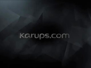 Karups - bambi أسود مارس الجنس خشن