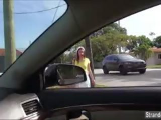 Teen Hitchhiker London Loves Big Dicks