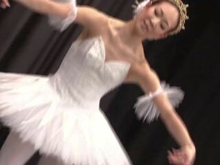 Ballet 絲襪 torn 生產 中 教訓