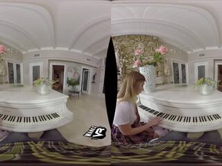 Ms Seduces Her Piano Teacher! (VR)