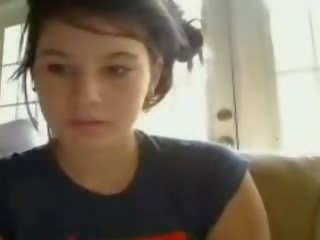 Muda dan besar webcam anak perempuan