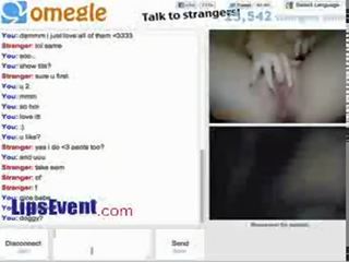 19yo केनेडियन omegle के damsel प्यार करता है उसकी कॅम 2