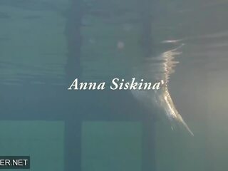 Stupendous szuper mostohanővér anna siskina -val nagy cicik -ban a úszás