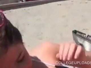 College cookie Tanning And Getting Pussy Massage