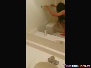 Ghetto Teens Bathroom sex movie