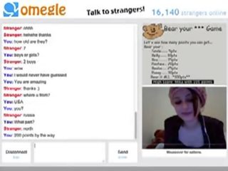 Omegle Games part two - extraordinary Brunette- By Anonymous