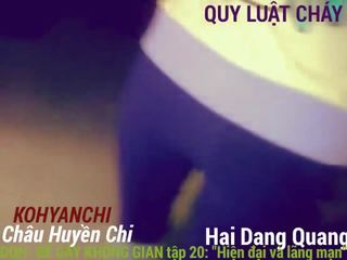 Tonårs damsel pham vu linh ngoc blyg kissar hai dang quang skola chau huyen chi strumpet