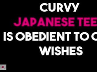 Desirable Curvy Japanese Teen Is Ready to Obey You