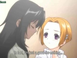 Teen anime lesbians making love