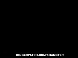 Gingerpatch - smēķētāji groovy ingvers picked augšup un fucked